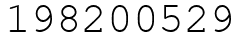Число 198200529.
