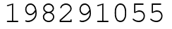 Число 198291055.