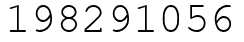 Число 198291056.