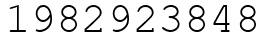 Число 1982923848.