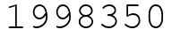 Число 1998350.