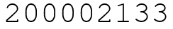 Число 200002133.