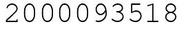 Число 2000093518.