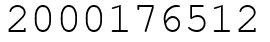 Число 2000176512.