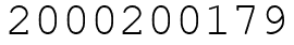 Число 2000200179.