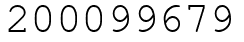 Число 200099679.