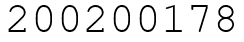 Число 200200178.