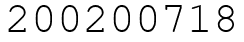 Число 200200718.