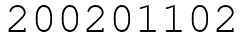 Число 200201102.