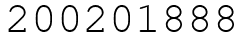 Число 200201888.