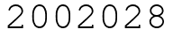 Число 2002028.