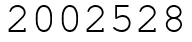 Число 2002528.