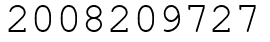 Число 2008209727.