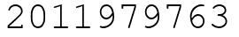 Число 2011979763.