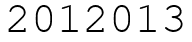 Число 2012013.
