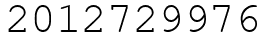 Число 2012729976.
