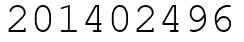 Число 201402496.