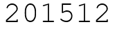 Число 201512.