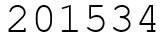 Число 201534.
