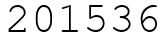 Число 201536.