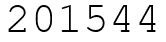 Число 201544.