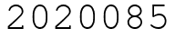 Число 2020085.