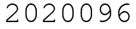 Число 2020096.