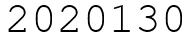 Число 2020130.