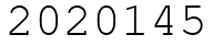 Число 2020145.