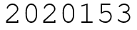 Число 2020153.