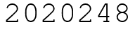 Число 2020248.