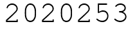 Число 2020253.