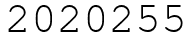 Число 2020255.