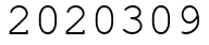 Число 2020309.