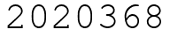 Число 2020368.