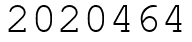 Число 2020464.