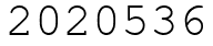 Число 2020536.