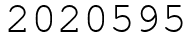 Число 2020595.