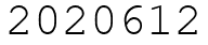 Число 2020612.