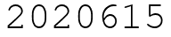 Число 2020615.