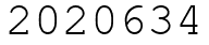 Число 2020634.
