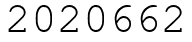 Число 2020662.