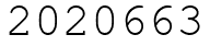 Число 2020663.