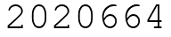 Число 2020664.