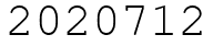 Число 2020712.