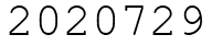 Число 2020729.