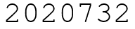 Число 2020732.