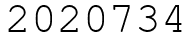 Число 2020734.