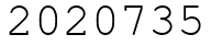 Число 2020735.