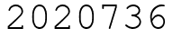 Число 2020736.